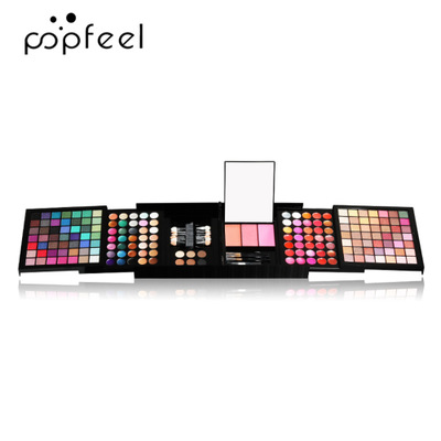 

HOT NEW 177 Colors Eyeshadow Makeup Palette Set Professional Lip gloss Makeup collection Kit Matte Eyeshadow Face base+DHL