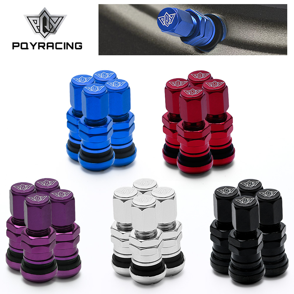 

PQY - Universal 4 Volk Racing Aluminum Valve Stem Caps Wheels Rims PQY-WR11