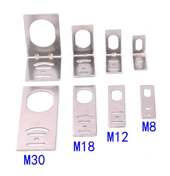 

10PCS Sensor Mounting Bracket for M8 M12 M18 M30 Photoelectric Proximity Switch