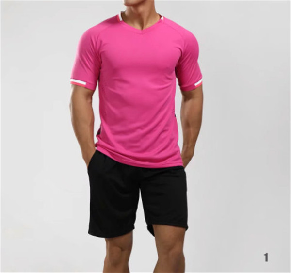 

New arrive Blank soccer jersey #1901-11-49 customize Hot Sale Top Quality Quick Drying T-shirt uniforms jersey football shirts