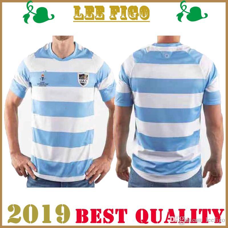 

2019 WORLD CUP Argentina national HOME RUGBY JERSEY Argentina national team rugby jerseys Size : S-XXXL, Multi