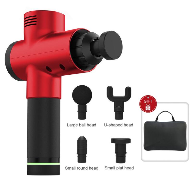 

Massage Gun Cordless Rechargeable Muscle Stimulator Deep Tissue Massager Device Body Relaxation Slimming Shaping Pain Relief