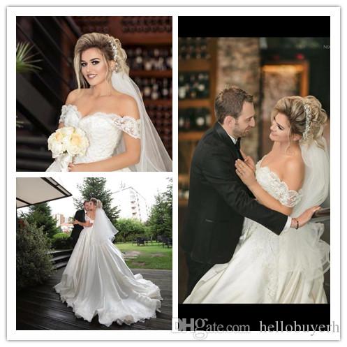 

Ball Gown Satin Muslim Wedding Dresses For Girls 2018 African Vestido De Casamento Satin Wedding Gowns With Beads, Pink