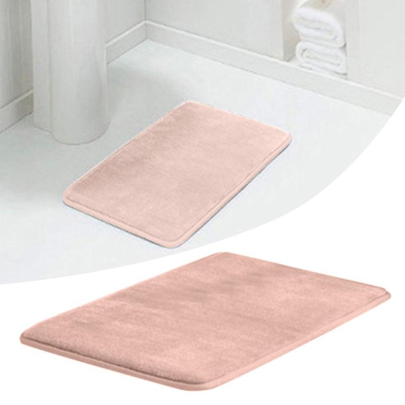 

Water Absorption Rug Bathroom Mat Shaggy Foam Bath Mat Set kitchen Door Floor Carpet For Toilet Non Slip alfombra dormitorio