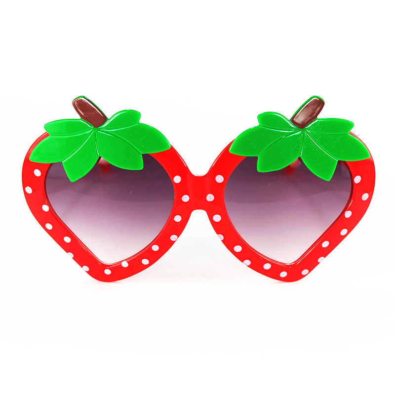 

Fashion Boys Kids Sunglassess Strawberry Design Children Sun Glasses Baby Cute Sun-shading Eyeglasses UV400 Oculos YC3001
