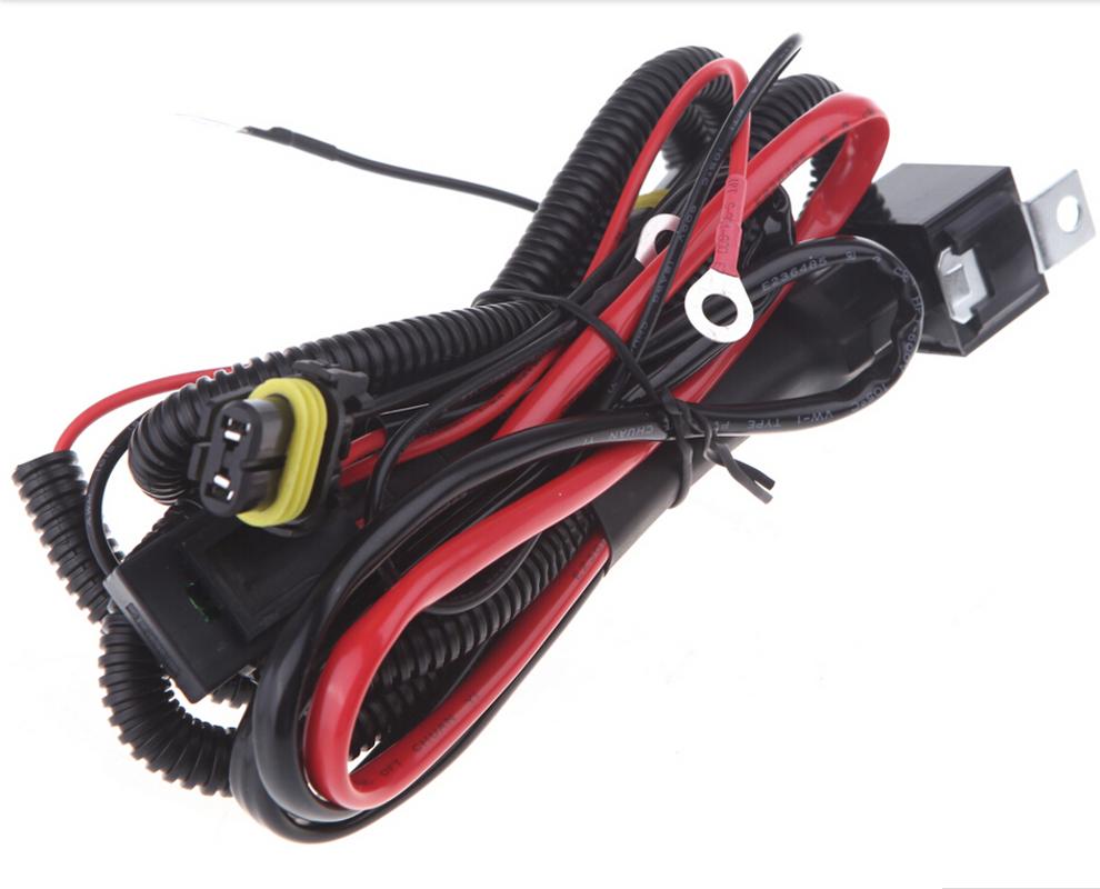 

Universal car kit xenon HID wire harenss H1 H3 9005 9006 HB3 HB4 880 H11 H7 HID Relay Harness wiring kit motorcycle auto