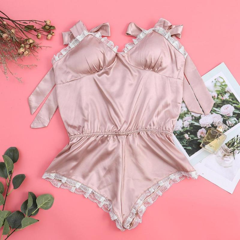 

Sexy Lingerie Set Velvet Sleepwear Women's Pajama Set Sexy Temptation Babydoll Nightwear Cute Cami Top and Shorts Pijama Mujer #