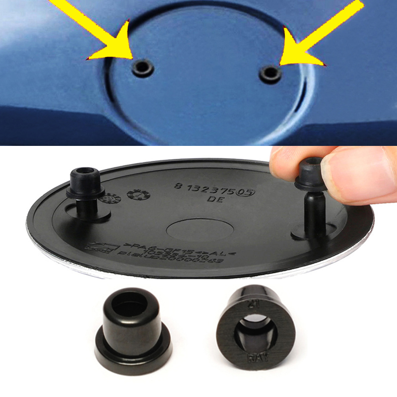 

100pcs High-quality Hood Logo Trunk Emblem Fastener Grommets For 3 5 7 E32 E34 E36 E38 E39 E46 E53 E60 E65 E66 E90 M3 M5