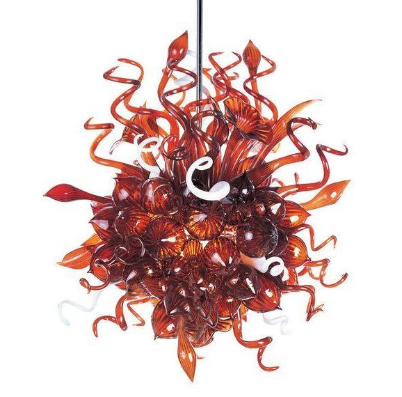 

Modern Lamps Energy Saving LED Chandeliers Crystasl Italian Fashion Style Indoor Lightings Hand Blown Murano Glass Chandelier