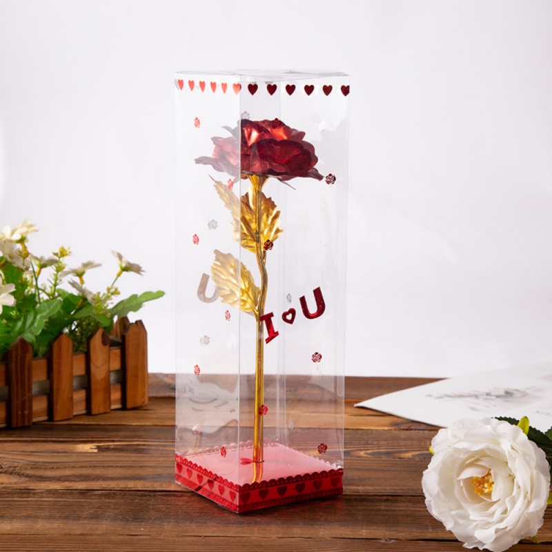 

Gold foil rose suitable for women home decoration holiday party wedding valentine gift single gold foil rose valentine gift, Blue