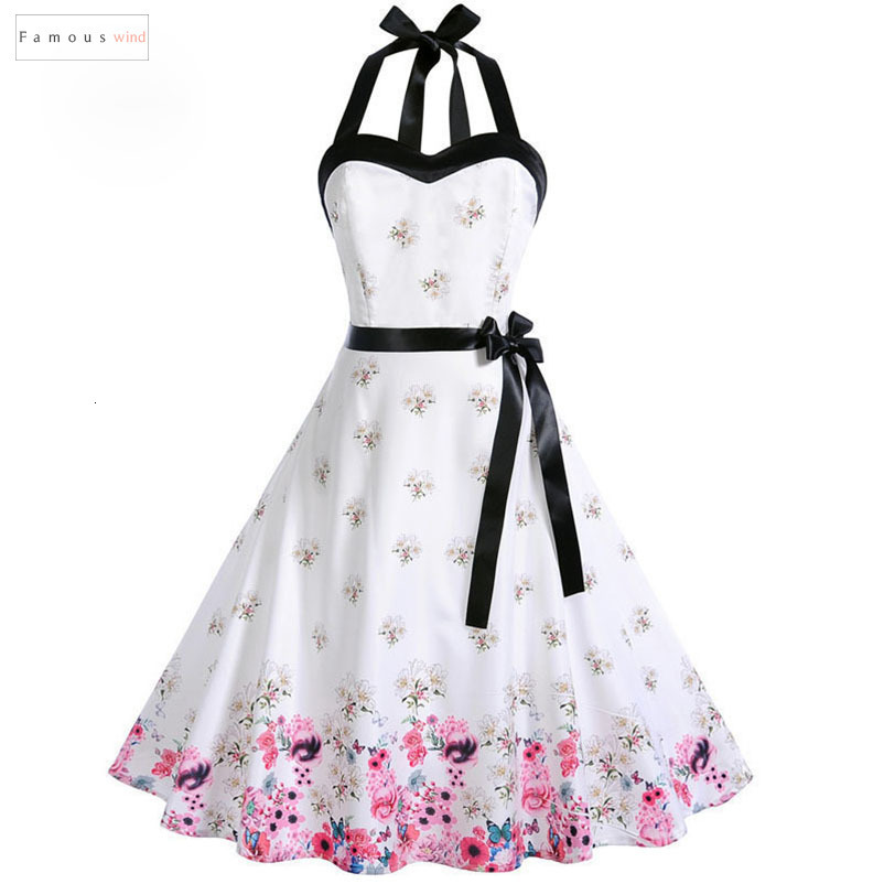 plus size halter swing dress