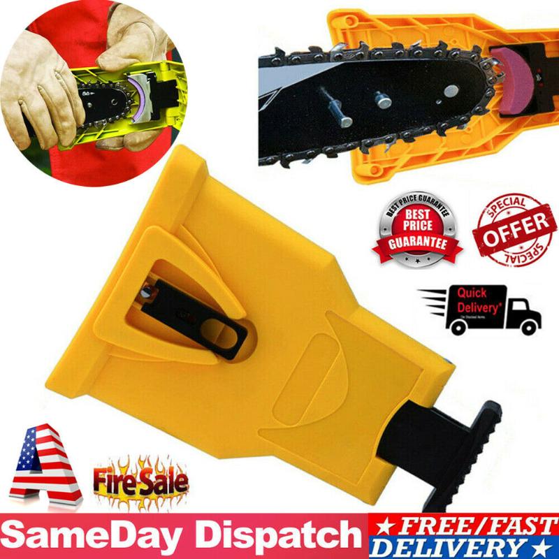 

Chainsaw Teeth Sharpener PowerSharp Bar-Mount Saw Chain Sharpening System Tools household tools