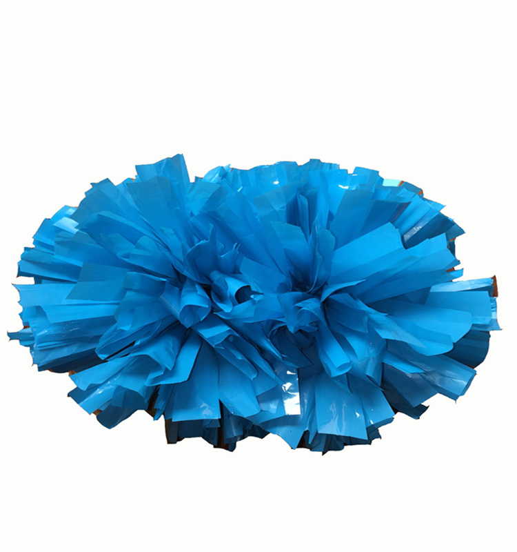

32CM Blue Game pompoms (2pieces/lot) Vocal concert supplies with middle plastic handle Color can free combination please message