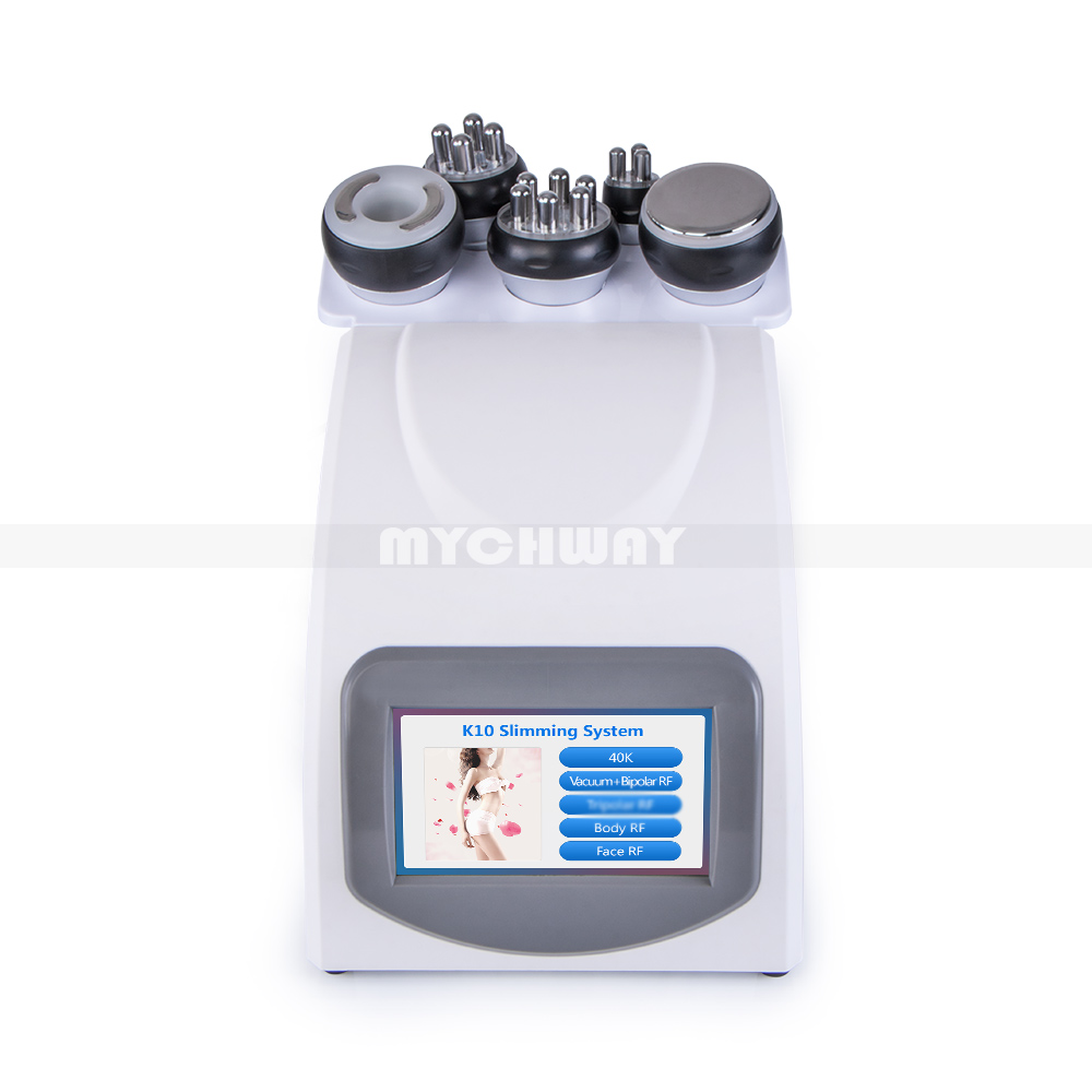 

New Multipolar RF Radio Frequency Vacuum Bipolar RF Skin Lifting Ultrasonic Cavitation Weight Loss Fat Removal Slimming Machine