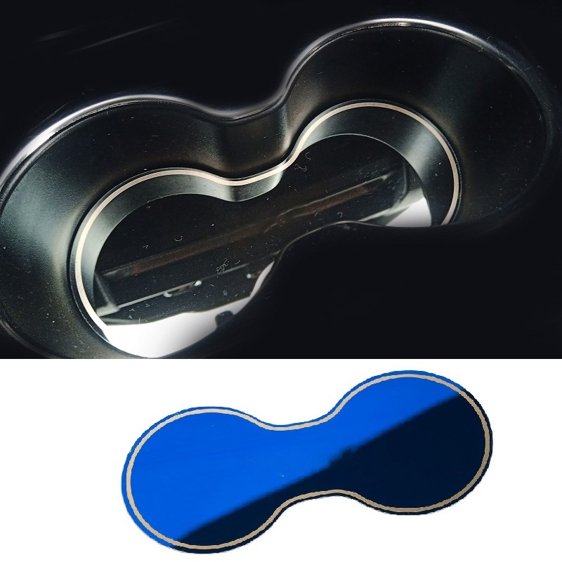 

Stainless Steel cup slot decorative cover trim for Lada Xray 2015 2016 2017 2018 2019 2020