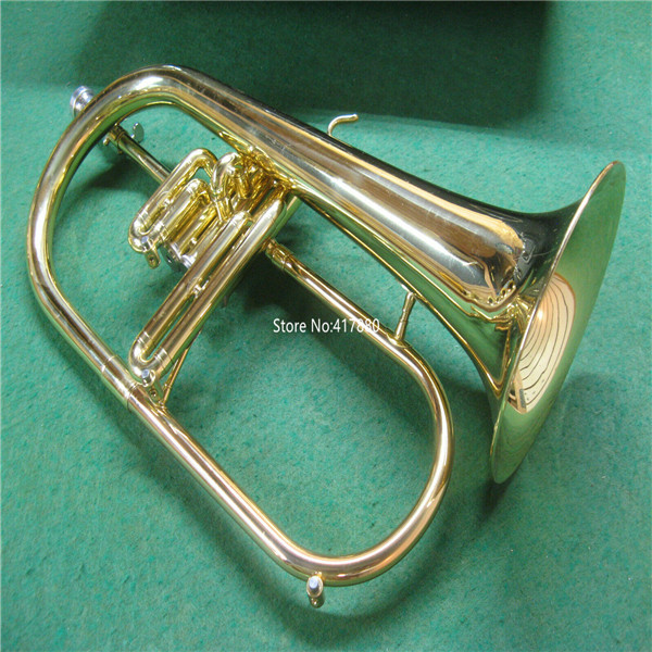 Vente chaude Jupiter JFH-846 Bugle Sib Laiton Bell Laque métal Instruments de musique Professionnels Avec Étui Livraison Gratuite