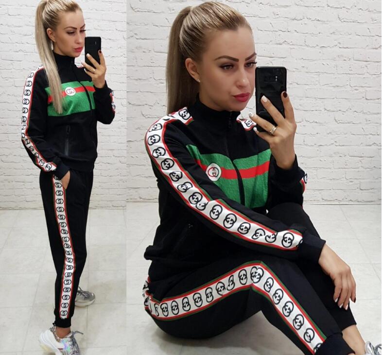 

Women Sweatshirts Jacket Trousers Suits Ladies Long Sleeve Sports Hooded Coat Pants Sets, Gray