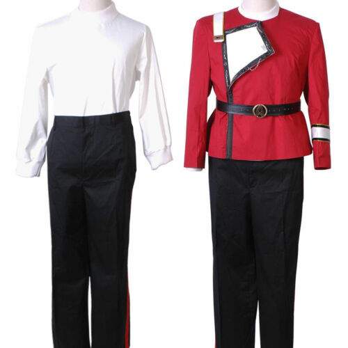 

Star Trek II-VI Wrath of Khan Starfleet Kirk Spock Uniform Cosplay Costume, Photo color