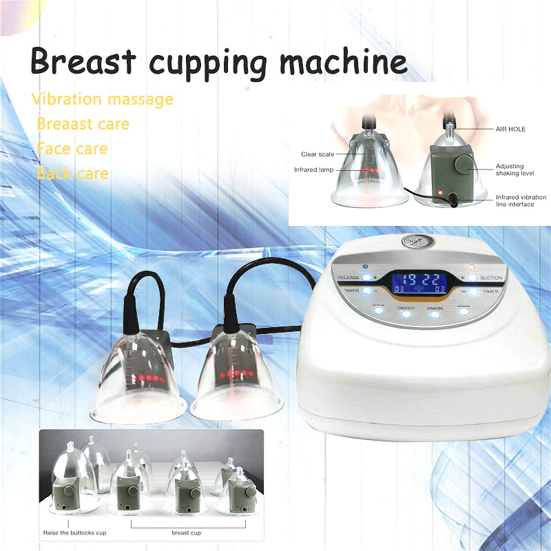 

The Most Popular Vacuum Massage Therapy Enlargement Pump Lifting Breast Enhancer Massager Bust Cup Body Shaping Beauty Machine