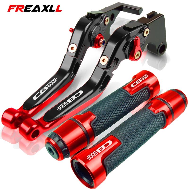 

Motorcycle CB600F CNC Brake Clutch Lever Handle Grips Handlebars For CB600F CB 600F 600 F 1989-2006 1990 1991 1992 1993 94