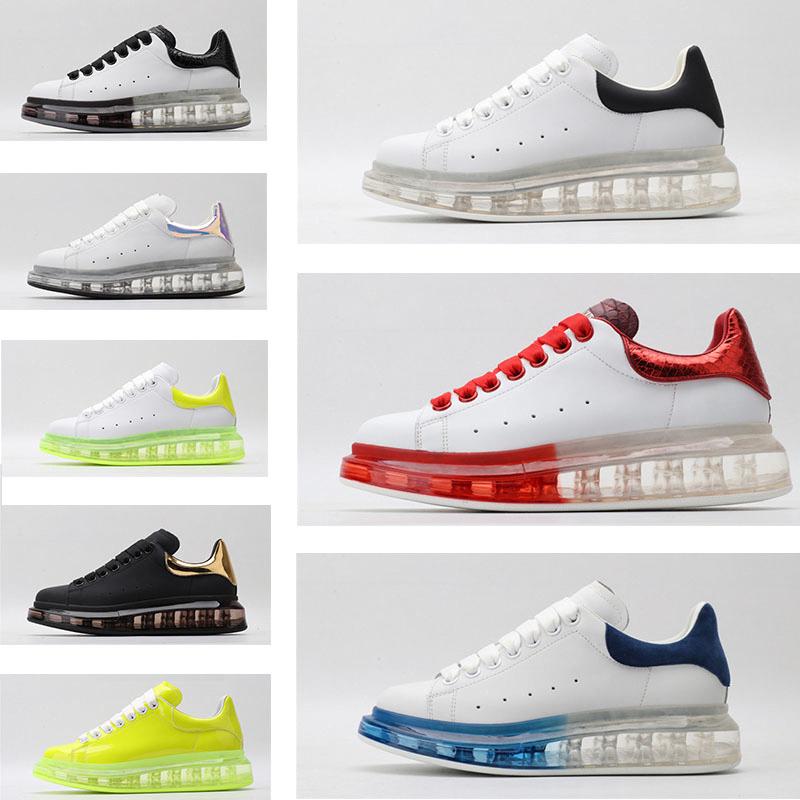 

Designer Men Women Sneaker Casual Shoes Smart Platform Trainers Luminous Fluorescent Shoe Snake Back Leather Chaussures Pour Hommes #072268#, 15