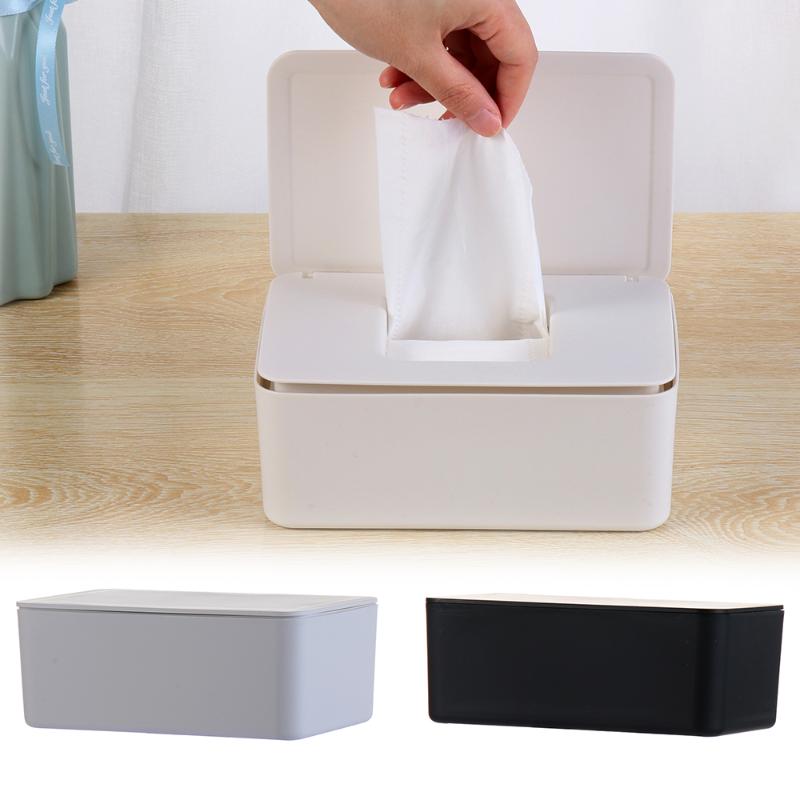 Baby Wipes Dispenser Box Travel Portable Wet Tissue Case Panda Pattern Plastic Wet Wipes Carry Container Useful and Practical