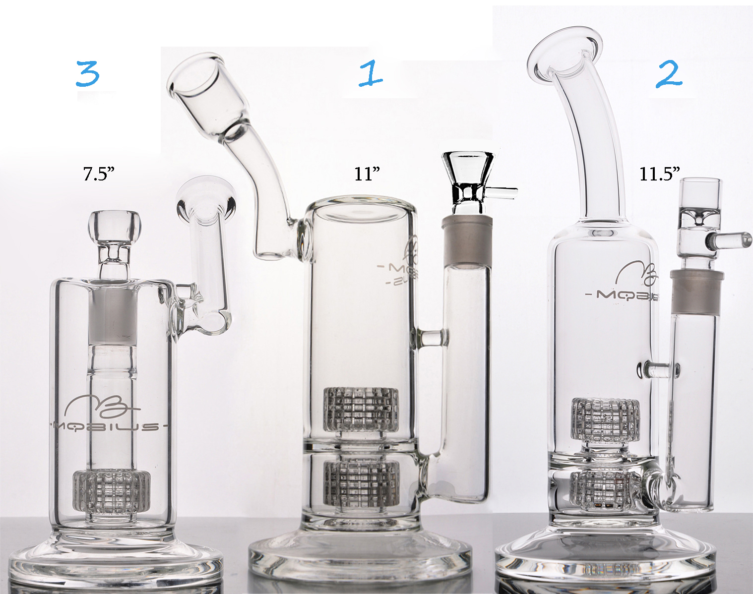 

Mobius Stereo Matrix perc- new recycler oil rigs glass water bongs pipes for smoking Tube with Stereo Perc heady glass oil rig 12 inches