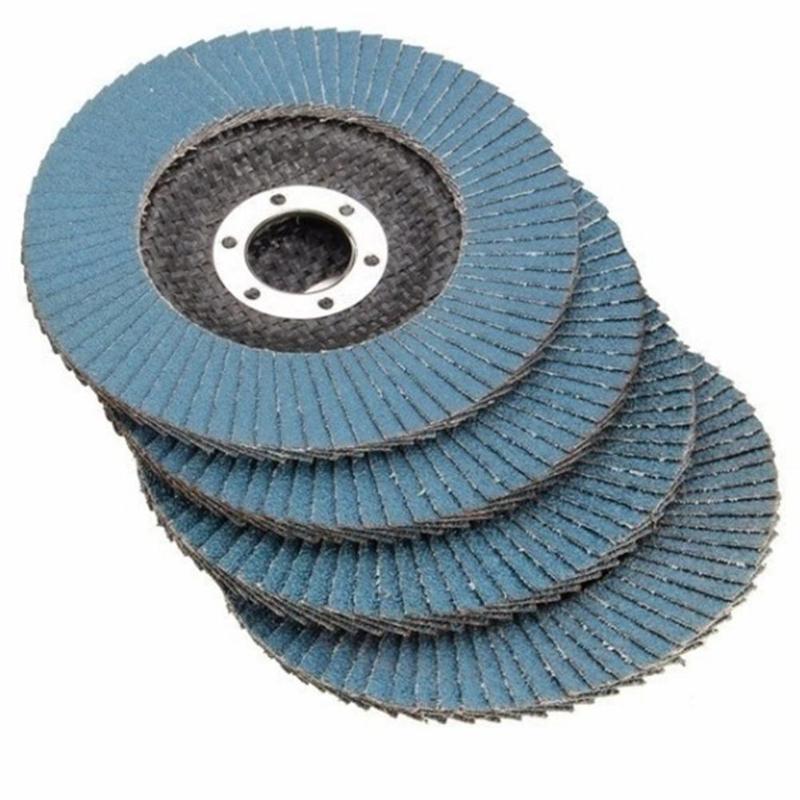 

10pcs Professional Grit Grinding Wheel Flap Discs Lapidary 115mm 4.5 Sanding Discs 40/60/80/120 Wear Resistance Abrasive Tools