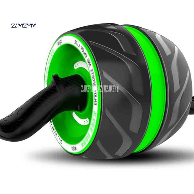 

New Arrival Healthy Abdominal Wheel HK-JFL520 Home Training Rebound Abdominal Wheel Ladies Single-Wheeled Mute Fitness Equipment, Green
