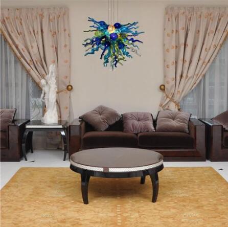 

fancy modern murano glass chandelier,livingroom decorative blown glass chandelier ,small colorful led bulb ceiling light,lr1094