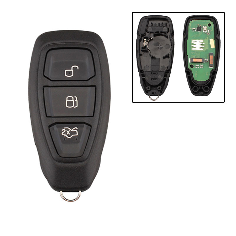 3 Buttons Smart Remote Key Keyless Fob For KR55WK48801 4D83 Chip For FOCUS FIESTA KUGA C-Max Mondeo Kuga-image-467543368