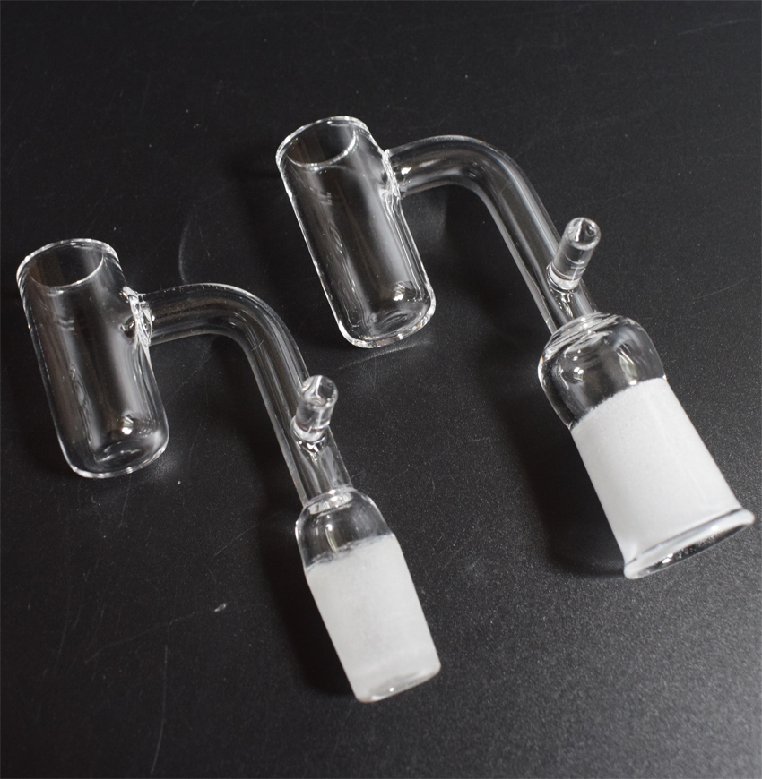 

Quartz Enail 4MM thick Bottom With Hook Electronic quartz banger Nail fit 16mm 20mm Heating Coil 10mm 14mm 18mm 90 Degrees for bong