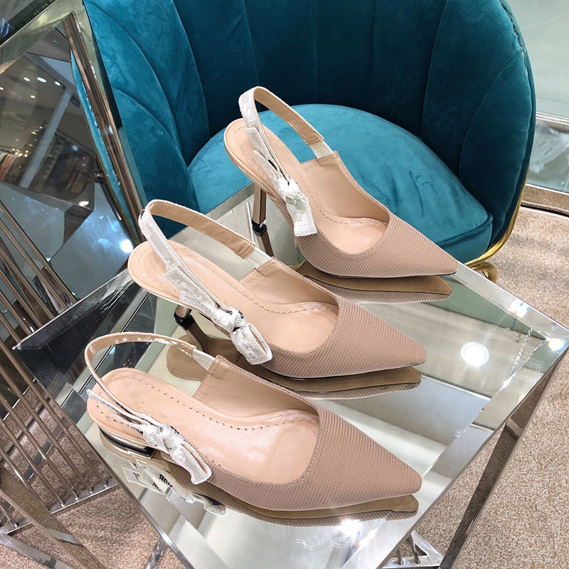 

Alexander 2021 fashion high heels for women party wedding triple black nude yellow pink spikes Pointed Toes Pumps platform Dress shoes, Choose the color