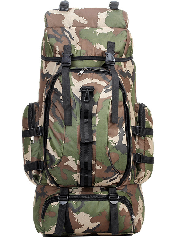

70 L Tactical Backpack Mountaineering Camouflage Backpack Large Professional Hunting Travel Tent Bag, Acu camouflage