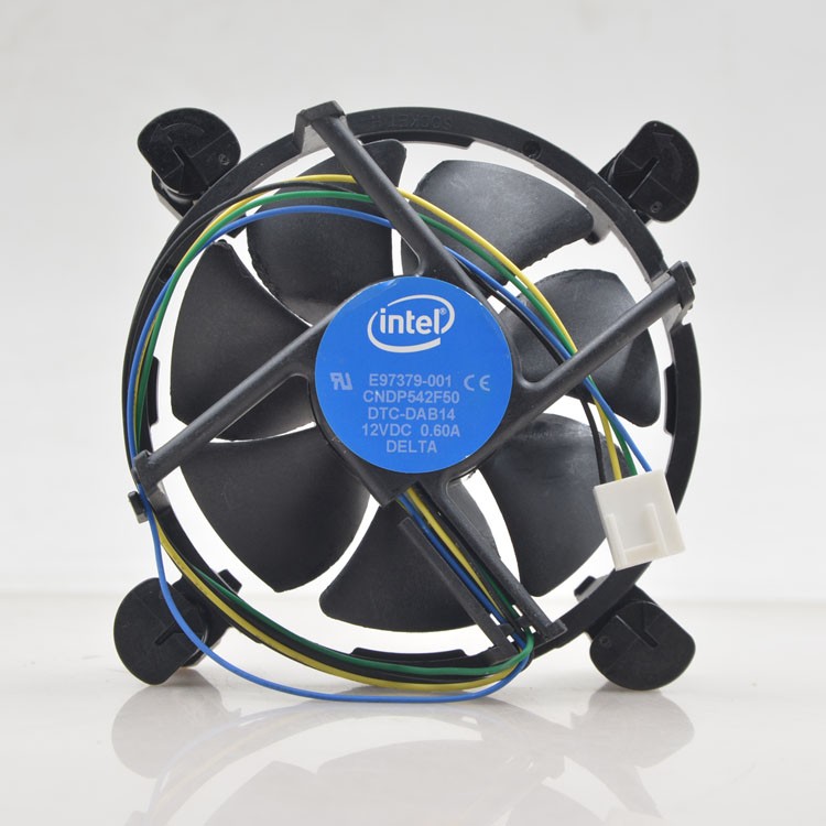 

Intel Intel E97379-001 12V 0.60A 1155/1150/1156 motherboard CPU fan