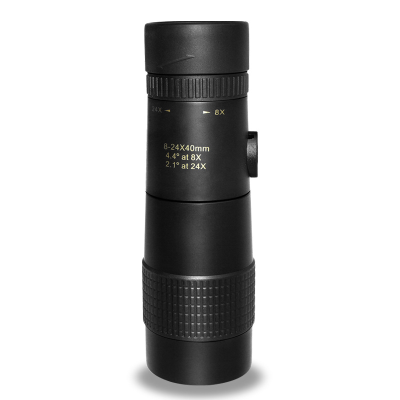 

Large-caliber zoom telescope 8-24X40 Monocular telescope waterproof Monocular BAK4 Prism Binoculars Big Eyepiece lens
