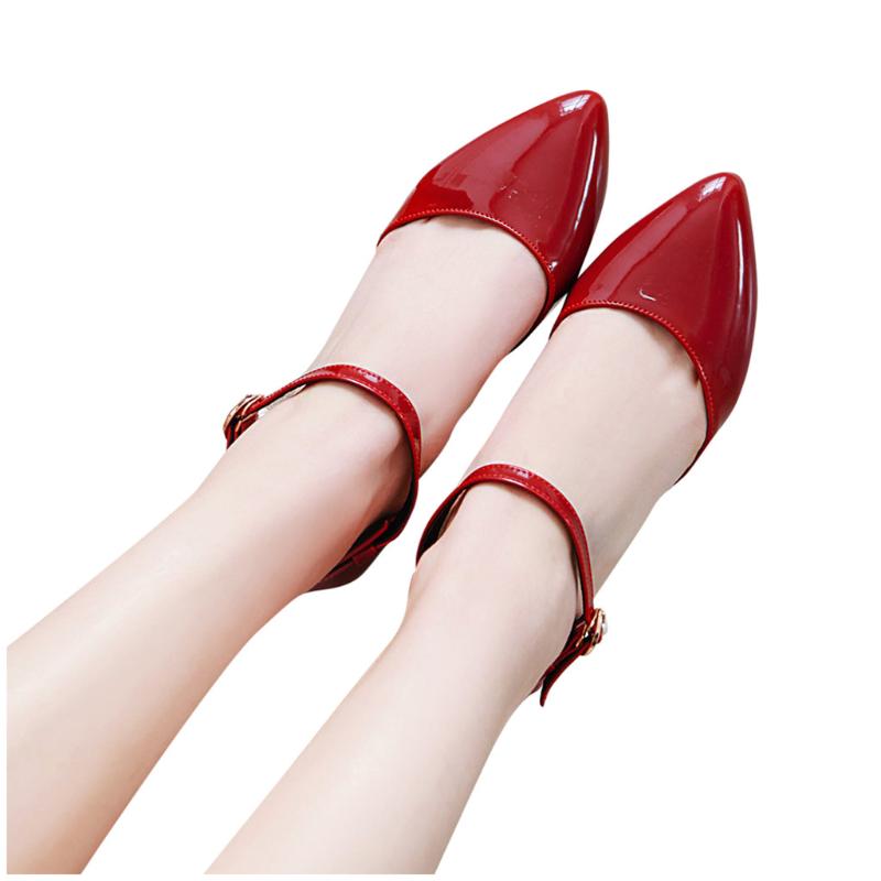 

shoes woman sandals 2020 new Fashion Pure Color Breathable Pointed-Toed Sandals Light Slippers Women Shoes women new#D20, Black
