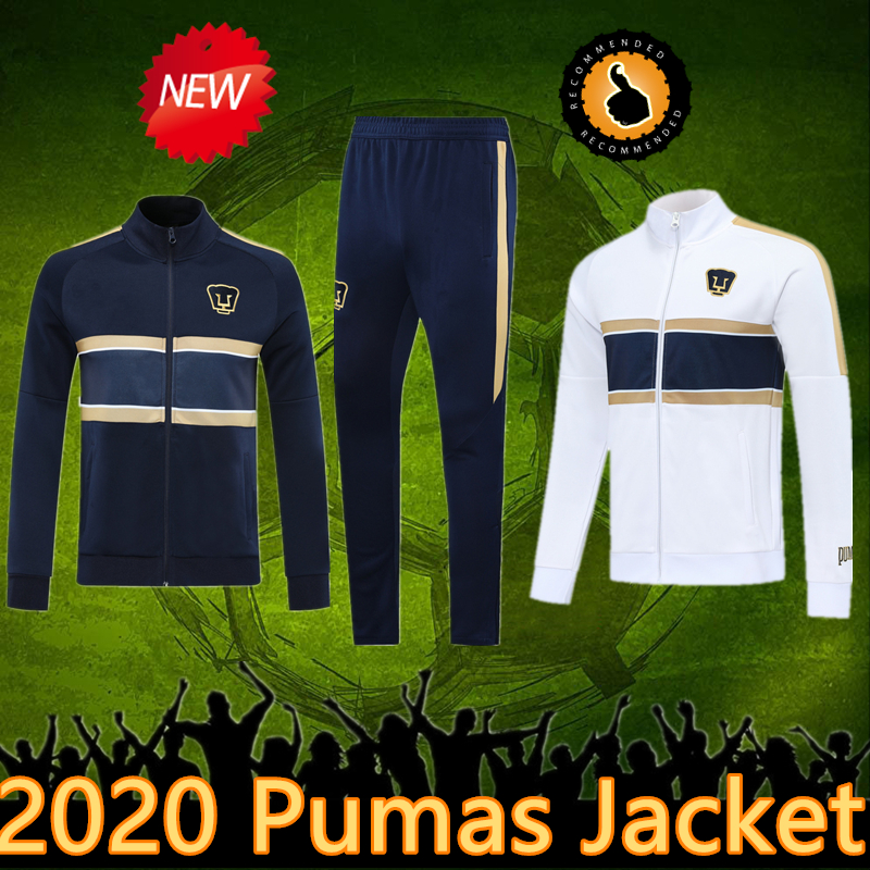 

2020 mexico LIGA MX UNAM soccer jacket Mexico camisetas de futbol FORMICA ABRAHAM Cougar MX Football tracksuit 2020 2021 Martinez Sportswear, Pants