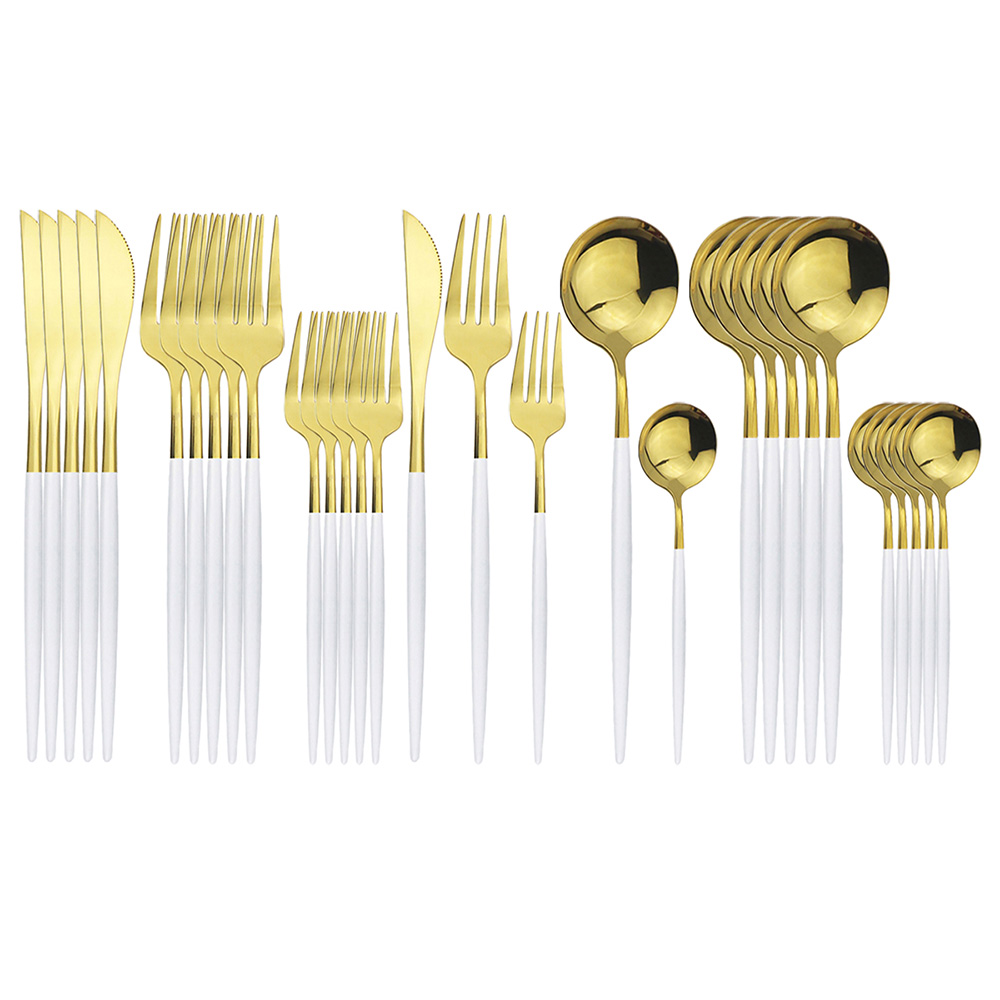 plates and silverware sets