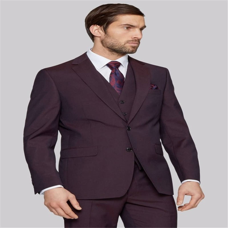 

New men's 3 Pieces Business Suits British style dress suit men's casual retro vest classic wedding Party Prom Occasion, 5 style and color