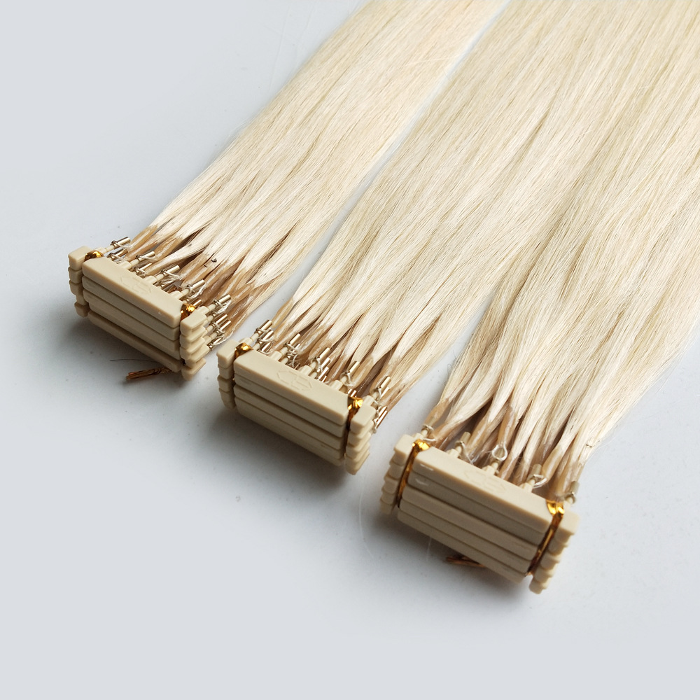 

New Pre Bond 6d Hair Extensions Blonde Second generation products 100g 100strands 26inch VIP VIP customer customization