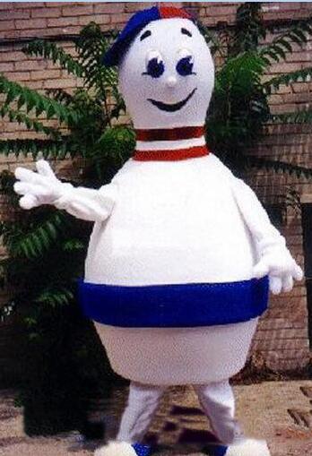

2019 Factory sale hot Bowling PIN Mascot Costume Halloween prop, As pic
