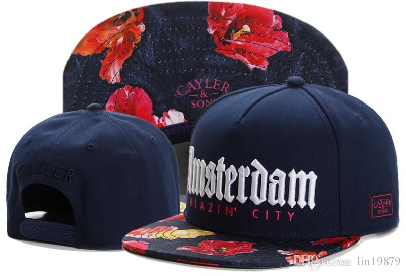 

Blazin' City Flower Baseball Caps Summer Men Women Sport Gorras Planas Hip Hop Casquette Snapback Hats