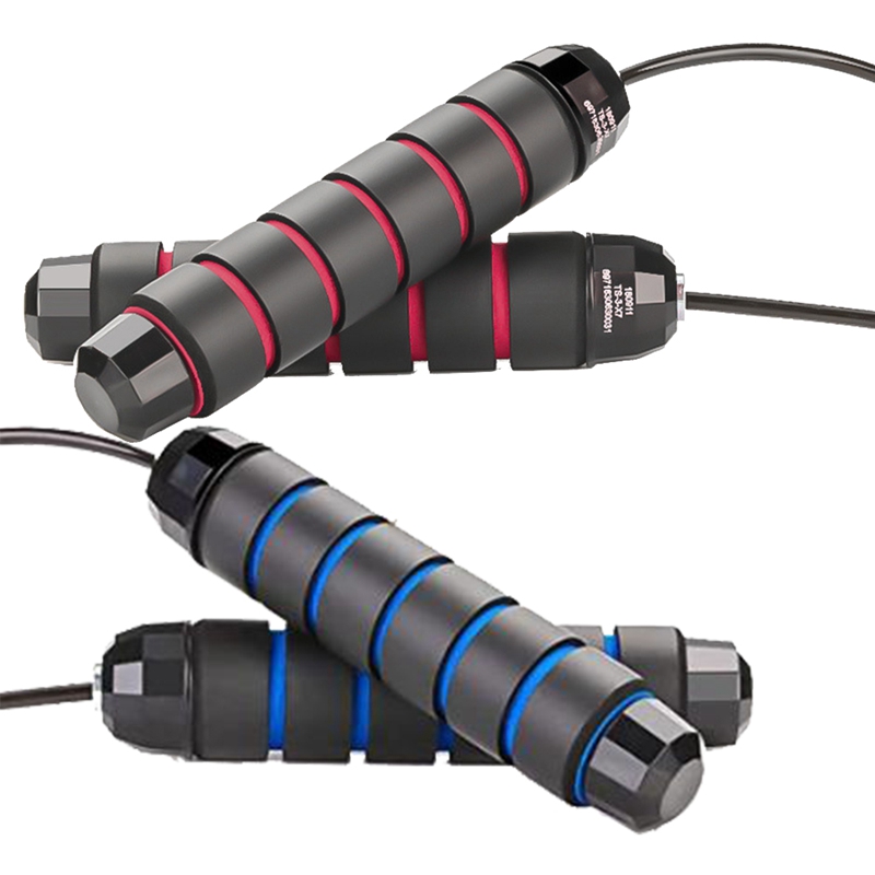 

Skipping Rope Free with Ball Bearings Speed Jump Rope Adjustable Workout for Aerobic Exercise Speed Training