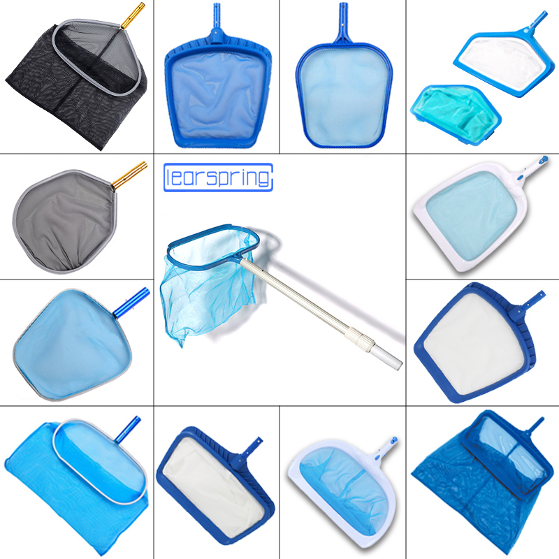 Plastic Net Swimming Pool Spa Hot Tub Pond Leaf Skimmer Rake Cleaning Net CA-N7