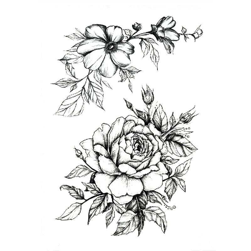 Flower Tattoos Drawings