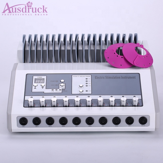 

New ems muscle stimulator slimming electro stimulation slimming machine electrodes russian waves ems beauty machine
