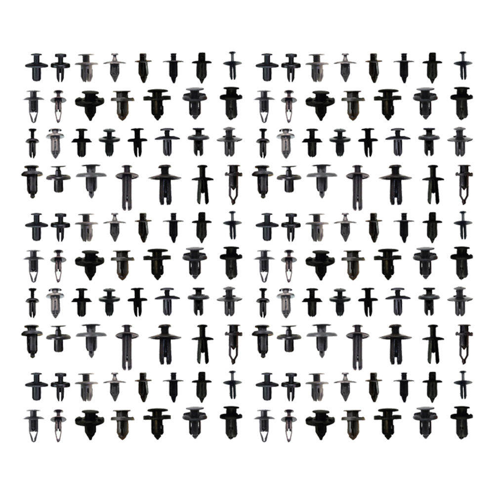 

150PCS Car Bumper Leaf Plate Fender Trunk Screw Rivets Set Plastic Fastener Clip