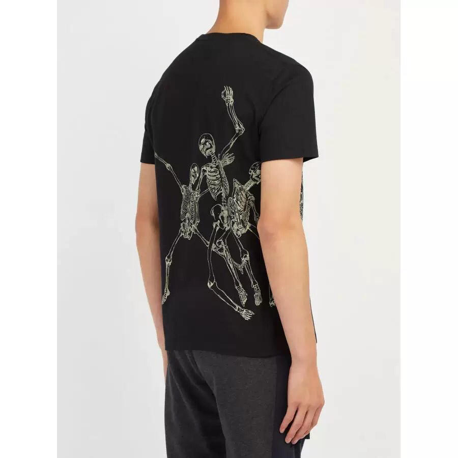

NPH Designer T Shirt Black White Off Cotton Fashion Classic Graffiti Print Men Women Designer Shirts Short Sleeve S-XXL, White;black