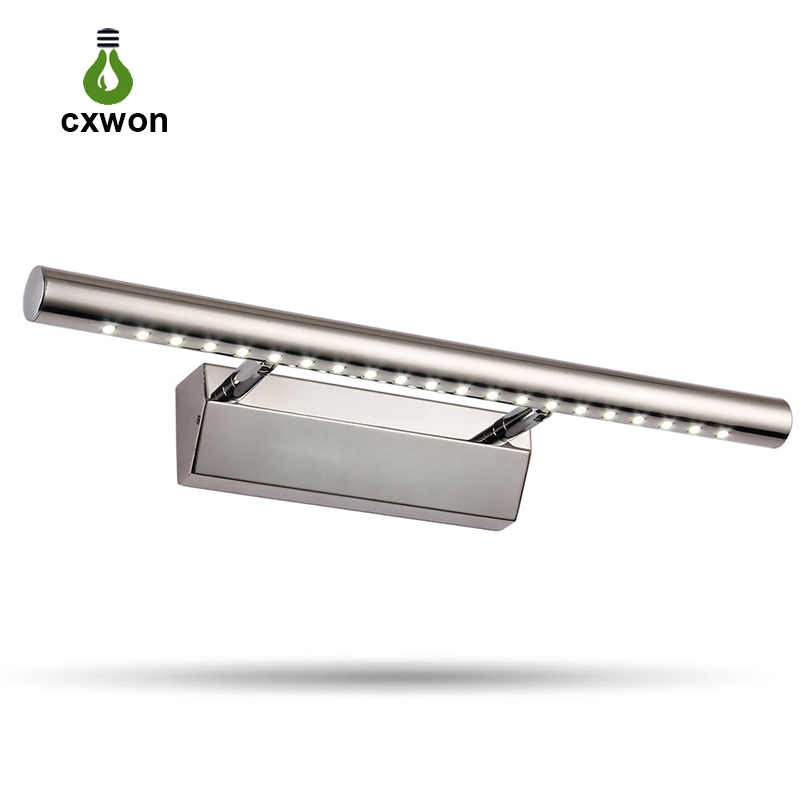 

New Model Mirror Light LED 5W 7W 180Â°Adjustable White Warm White Bathroom Light Stainless Steel Makeup Light